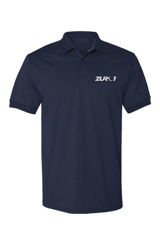 Dryblend Jersey Polo ZURC1 Sport Logo White