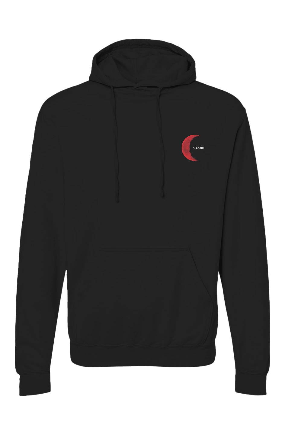 Mens Secnarf Blood Moon Pullover Hoodie