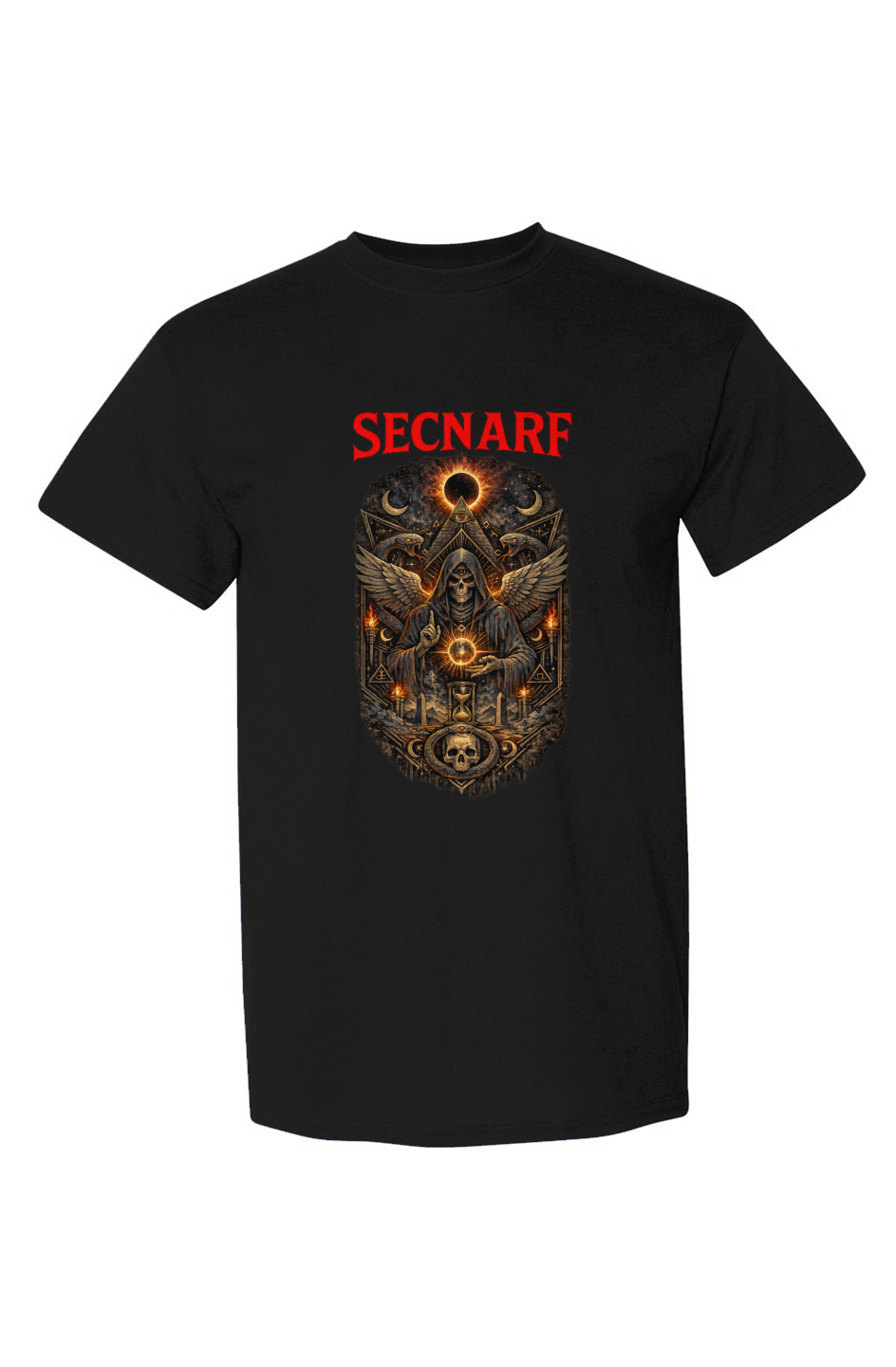 SECNARF - NOCTURNE T-SHIRT (RED)