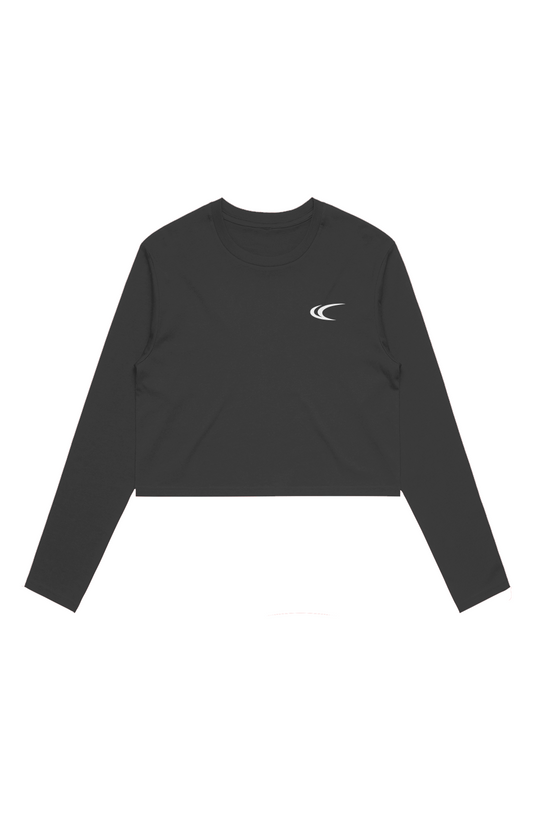 Wo's Crop L S Tee